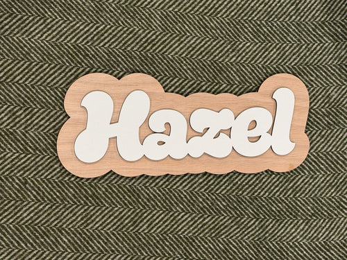 Kids Layered Door Sign