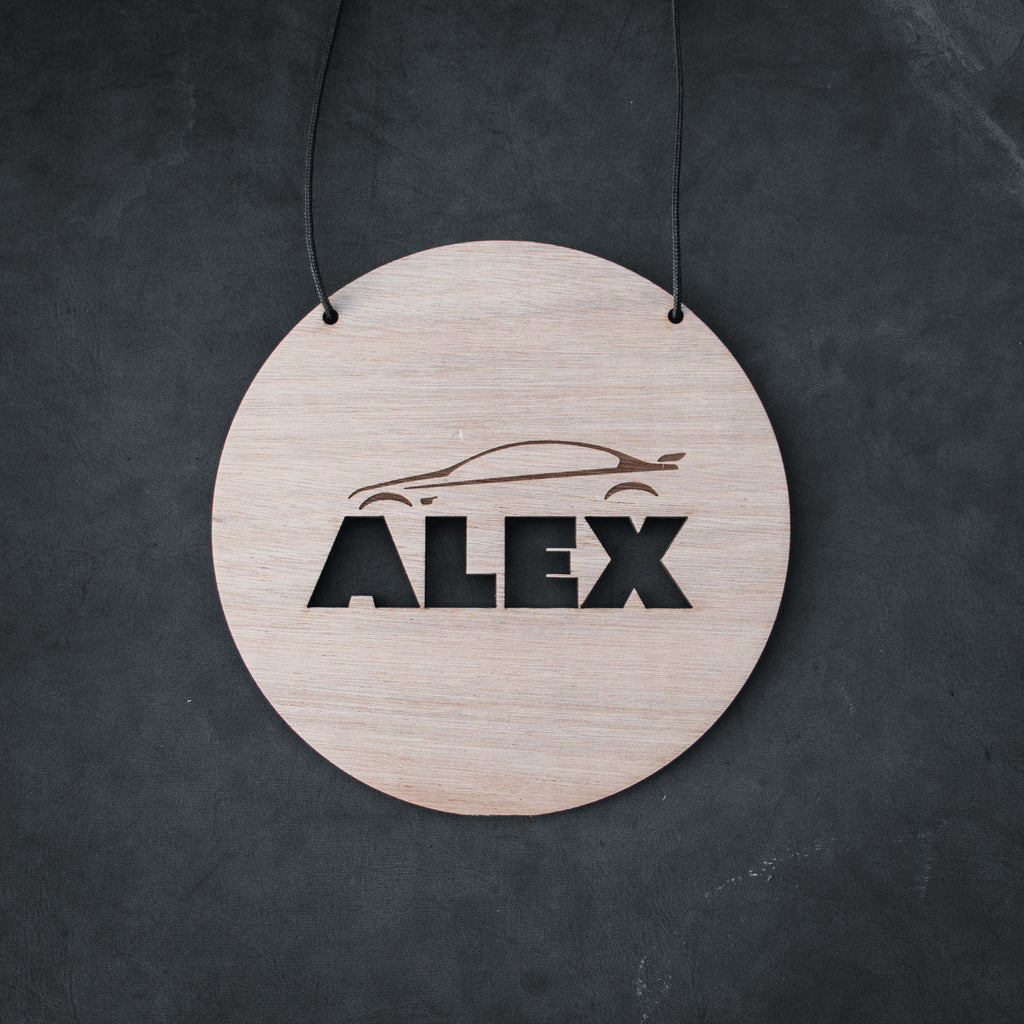 Kids Hanging Name Sign