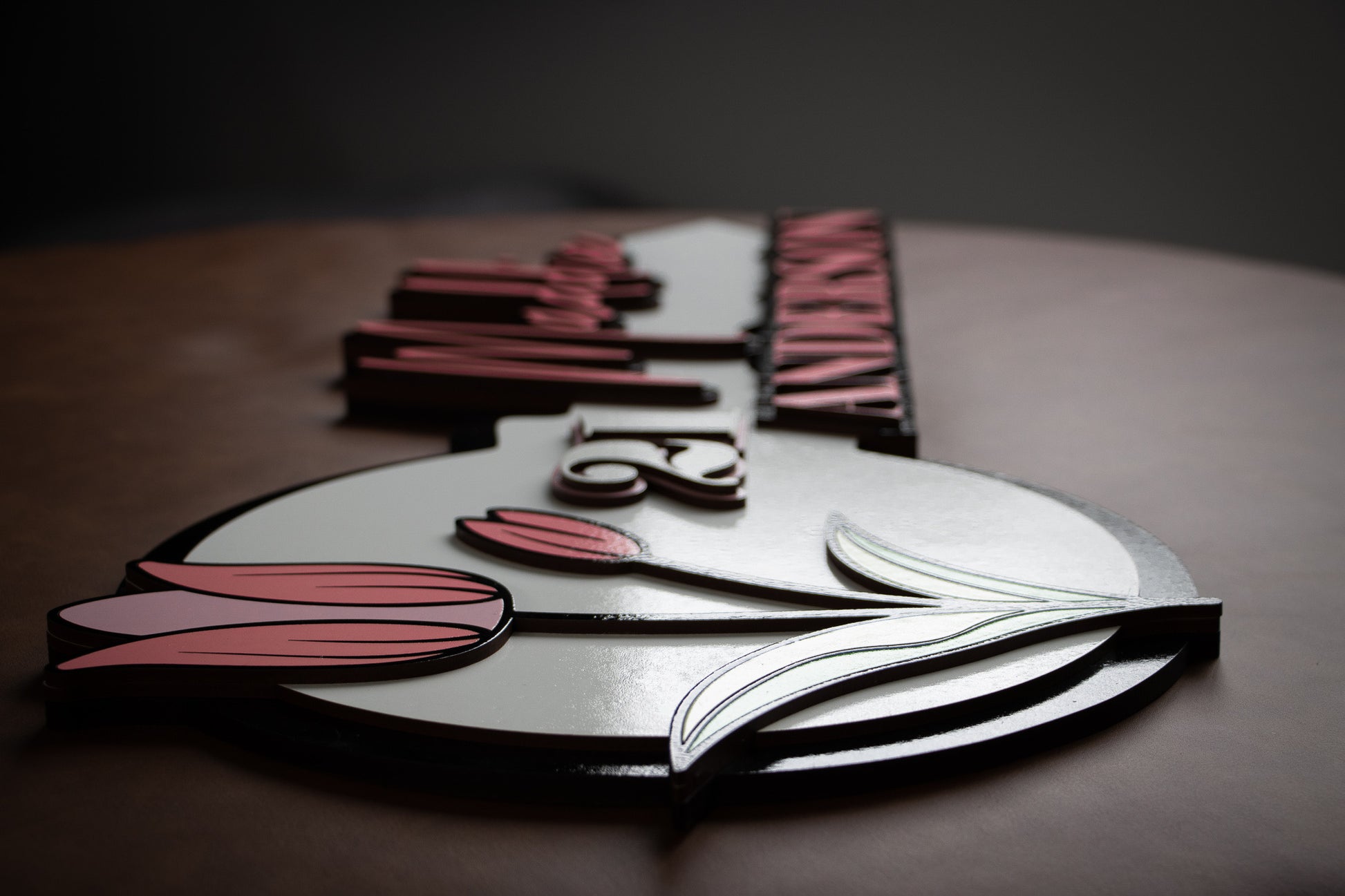 Layered 21st Key - Custom Designed