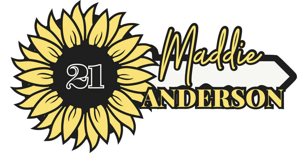 Layered 21st Key - Custom Designed