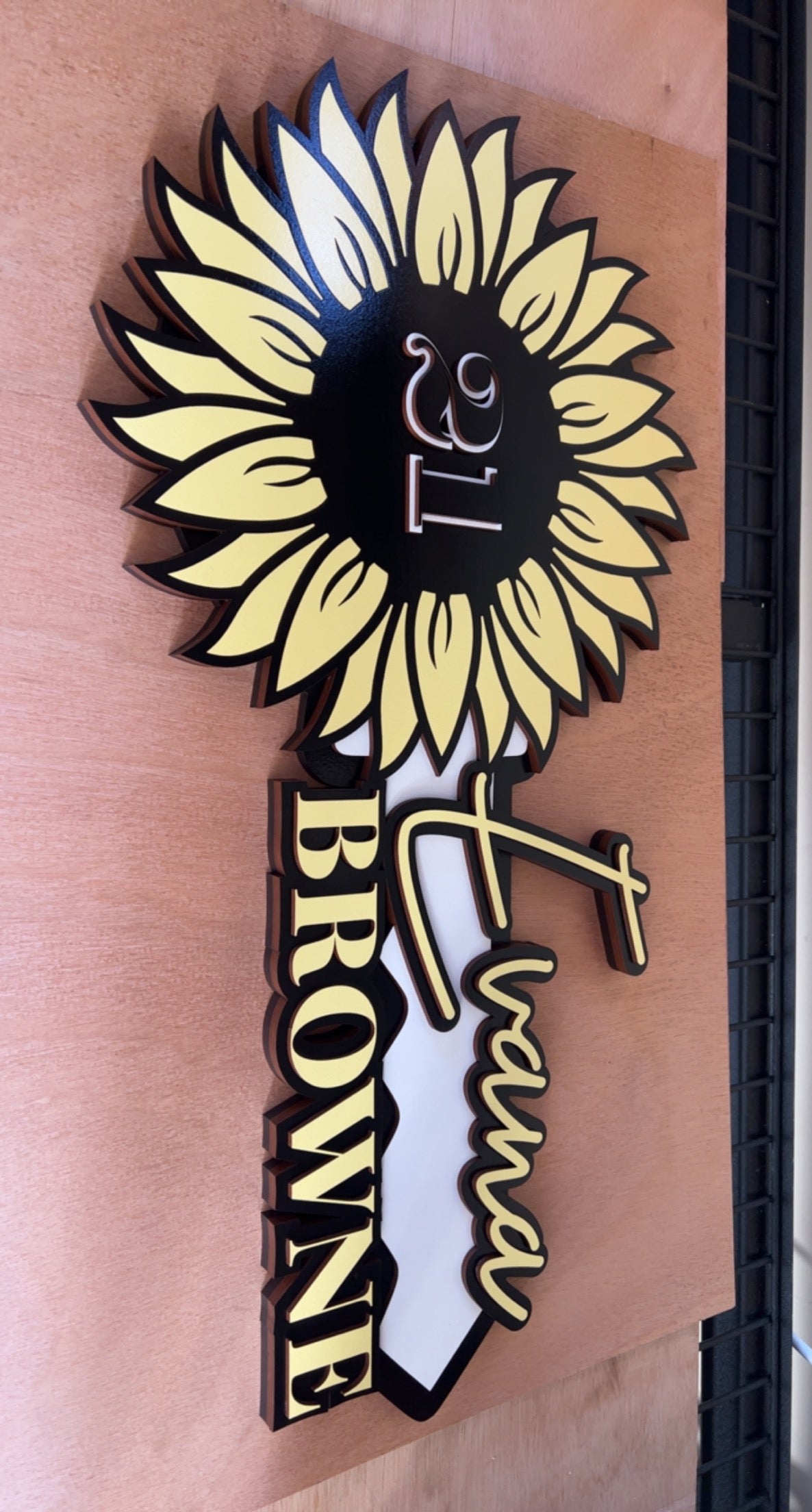 Layered 21st Key - Custom Designed