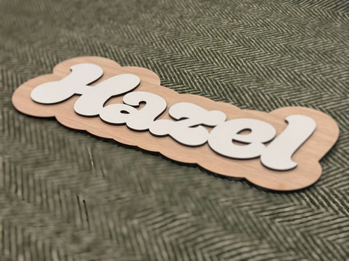 Kids Layered Door Sign