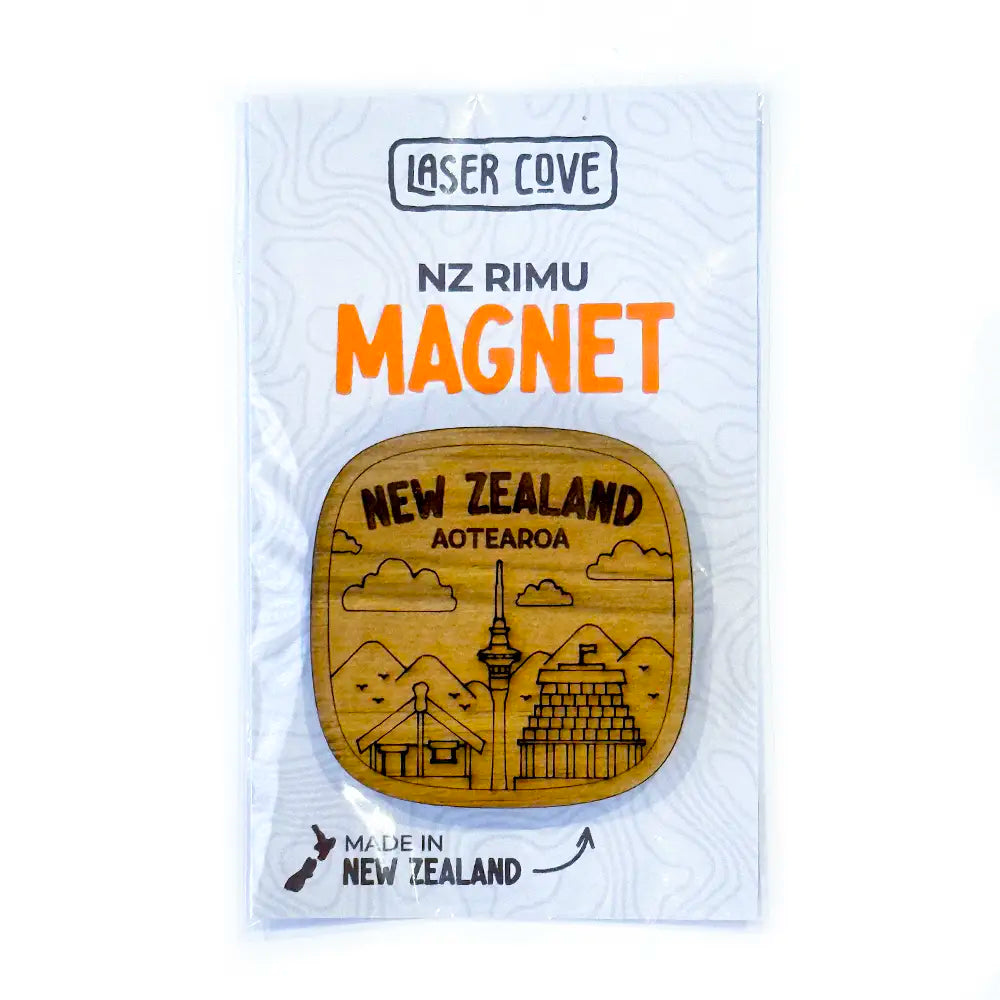 NZ Icons Rimu Magnet